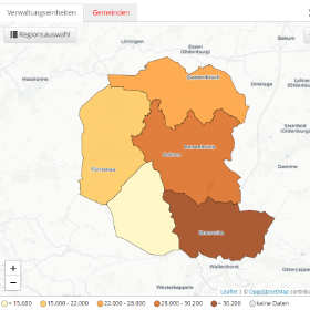 Regionalmonitoring-Dashboard: KSK Bersenbrück